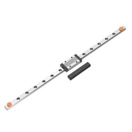 uxcell MGN9 300mm Linear Guide Rail with MGN9H Sliding Carriage Block and Plastic Mini MGN12 Linear Guide for DIY 3D Printers and CNC Machine, Silver