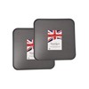 2X 31cm Square Oven Baking Tray, Superior Double Coated Non