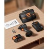 TITANCE X7 20V Brushless Impact Driver, 1/4'' Hex Compact Cordless