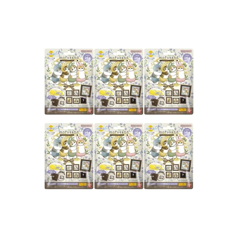 Bandai BANDAI Bikkura Egg mofusand Magnet Museum 2 Bath Salts