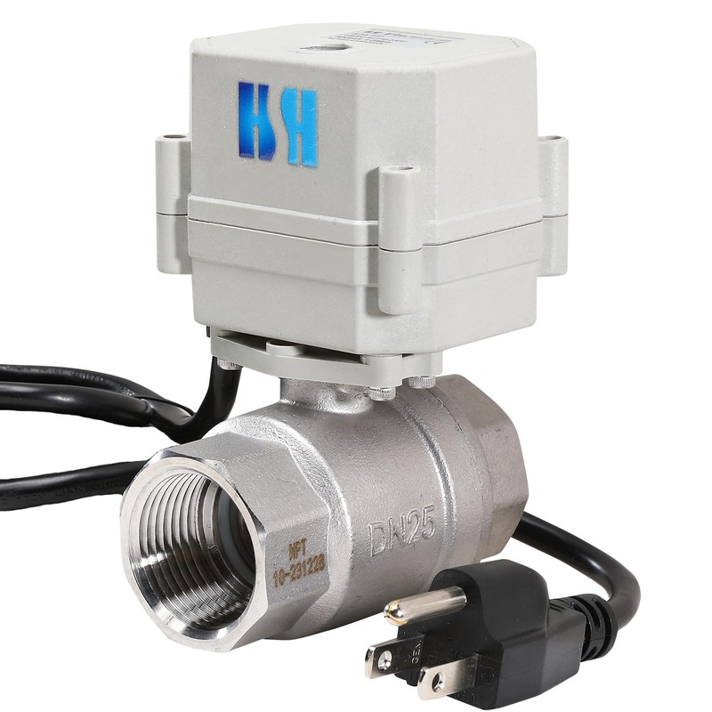 HSH-Flo 1/2" 3/4" 1" 2" 2 Way 12V/24VAC/DC 110V/230VAC Stainless