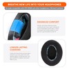 WC FreeZe Hybrid Fabric Cooling Gel Replacement Earpads for ATH