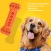 TPR Dog Teeth Cleaning Chew Toy Food Dispenser Brushing Stick