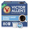 Victor Allen's Coffee Decaf Donut Shop Blend, Medium Roast, 80