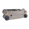 MEDUSHASHA Pitch Gauge, Stainless Steel, Screw Pitch Gauge, Portable, Durable,