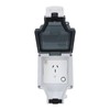 WiFi Smart Plug, IP66 Waterproof Safety Lock Hole WiFi Smart