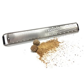 BAESTO Parmesan Grater Kitchen Grater Stainless Steel 2-in-1 Fine & Coarse Cheese Grater Sharp Vegetable Grater Zester Rustproof Nutmeg Grater Grater