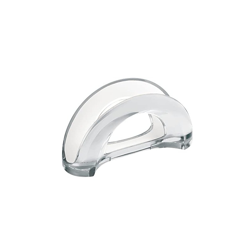 Guzzini Napkin Holder, White, 18.4x7.2x9.6 cm