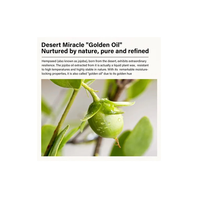 2pcs Aceite De Jojoba Puro Prensado En Fro Con Gotero