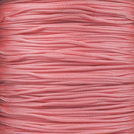 Paracord Planet - Cuerda de paracaídas de 100 libras - 1 hebra tipo I para exteriores y bricolaje - Rosa (10 pies)