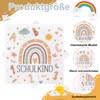 40 Stück Servietten Schulkind 33 X 33 Cm, Einschulung Servietten,