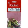 Starpack Set of 25 Brass Plated Single Picture Hooks with
