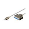 Wentronic USB zu parallel Konverter (USB A-Stecker auf 25 polig