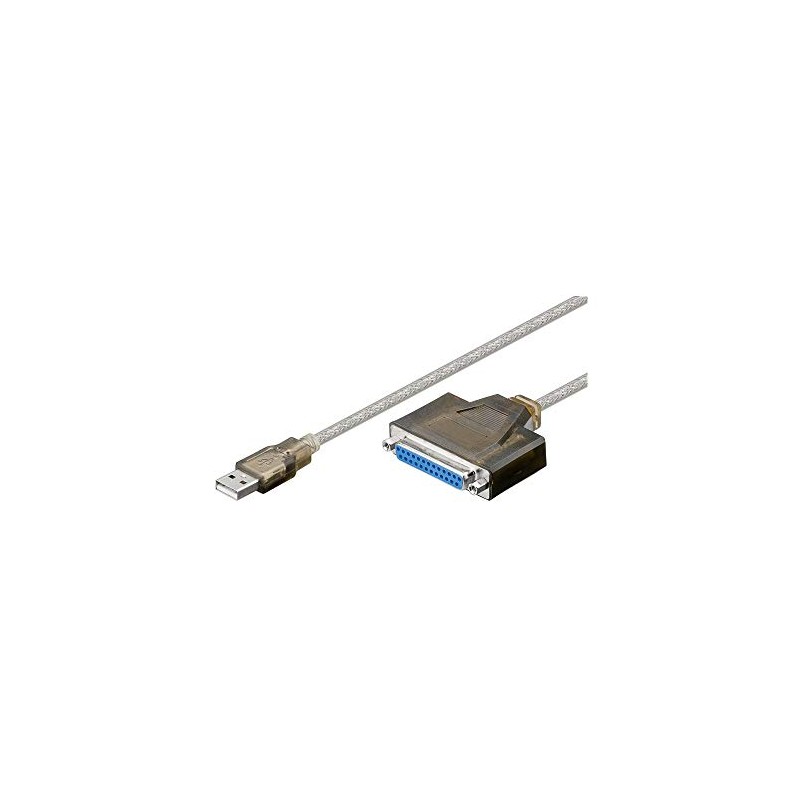 Wentronic USB zu parallel Konverter (USB A-Stecker auf 25 polig