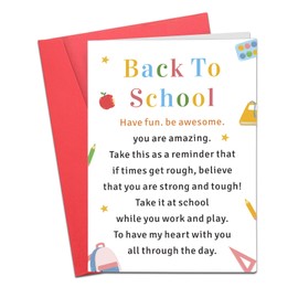 Brevcrnr Back to School Card Supplies for Teen Girls Boys, Dorm Room Essentials, First Day of School Gifts for Kids, School Supplies Aesthetic for Kids