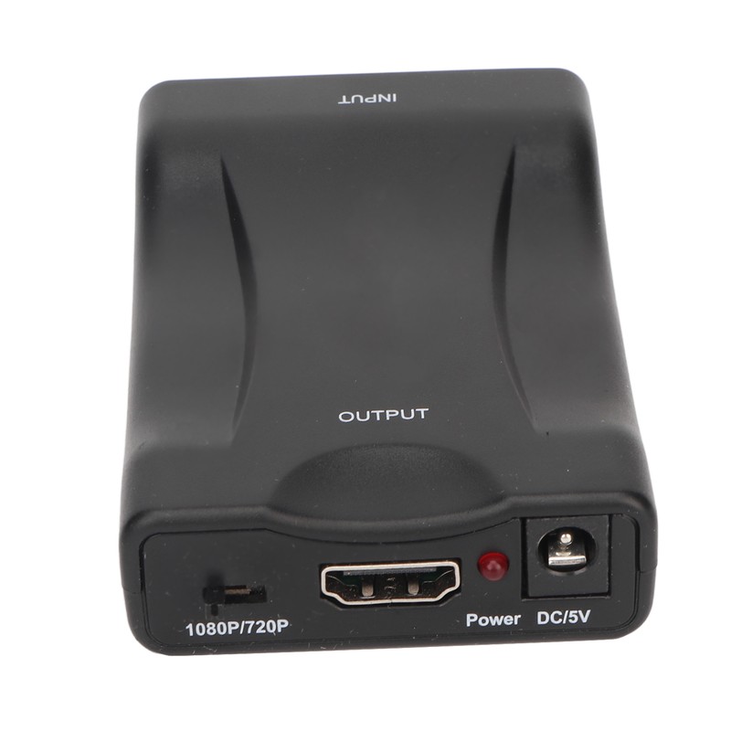 SCART to HD Multimedia Interface Adapter Support 720p 1080P Output