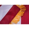 FRF FLAG American Flag with Gold Fringed 3x5 Ft, Made