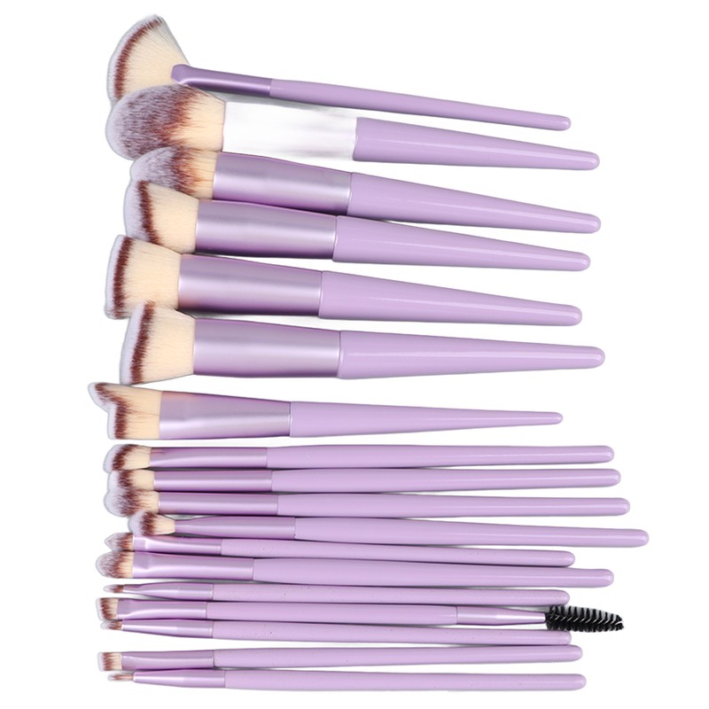 18pcs Makeup Brush Set Artificial Fiber Fashionable Soft Synthetic Cosmetic