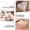 CHILDWEET 12 Pack Molds Triangle for Efficient Rice Dumpling Making