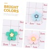 Beavorty 30pcs Mini Flowers for Hair Clips Craft Embellishments for