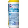 Clorox Disinfecting Wipes, Bleach Free Cleaning Wipes - Crisp Lemon,