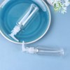PRETYZOOM 4pcs 100ml Refillable Plastic Pump Dispenser Bottles for Lotion