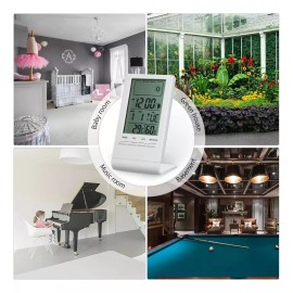 Launers Mini Termómetro Digital Higrómetro Interior Y Exteriores.