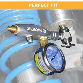 NICECNC 600PSI No Loss Nitrogen Filling Tool Fit for Off-Road Bikes, ATVs, UTVs or Cars' Shocks with Schrader valves