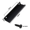 Create idea 10PCS 120mm Back Mount Finger Edge Pull Hidden