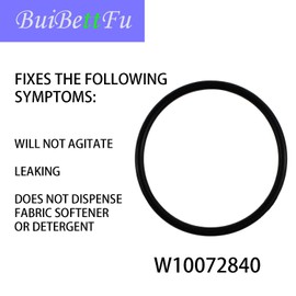 W10072840 Junta tórica 1194897 Arandela de ropa, reemplazo superior del agitador y 80040 Arandela agitador Perros 4 Arandelas reemplazan a 285612 AP3119063