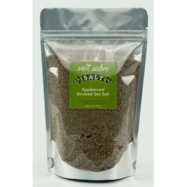 s.a.l.t. sisters Applewood Smoked Sea Salt, 16 Ounce