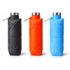 Botella de Agua Plegable de Silicona Set de 3 Piezas