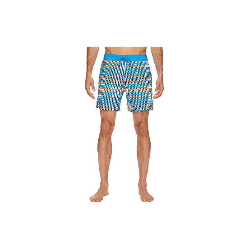 Mr. Swim Bañador para Hombre con Estampado Tejido, Azul, (Sky
