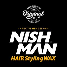 NISHMAN Hair Volume Powder, 20 gr | Light Control | Natural Matte Look | Hair Styling Powder Men | Hair Texture Powder Wax | Texturising, Volumising Hair Powder Men (P5+ Ultra Hold)