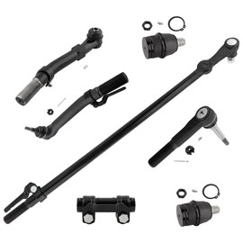 MYSMOT DS300008 ES3420S ES80754 ES80755 DS80749 K8607T Front Outer Tie Rods Drag Link Adjusting Sleeve Lower Ball Joints for Ford F-250 F-350 Super Duty 4WD 2005-2016, Pack of 7