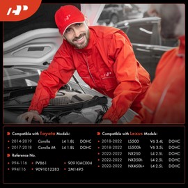 A-Premium Vapor Canister Purge Solenoid Valve Compatible with Toyota Corolla 2014-2019, Corolla iM 2017-2018 & Lexus NX250, NX350h, NX450h+, 2022, LS500, LS500h, 2018-2022, 1.8L, 2.5L, 3.4L, 3.5L