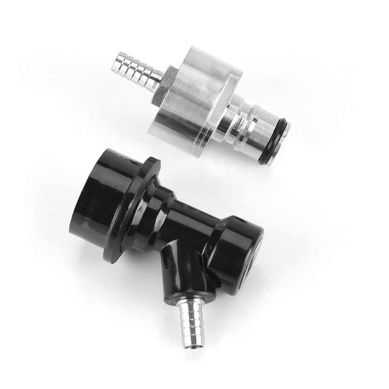 Homebrew Stainless Carbonation Cap Carbonator with Liquid Ball Lock Disconnect