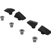 Spécialités TA R7000 Chainring Bolts & Cover Kit, Black, Pack