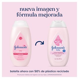 Johnson'S, Crema Corporal Para Bebé Original 200 Ml