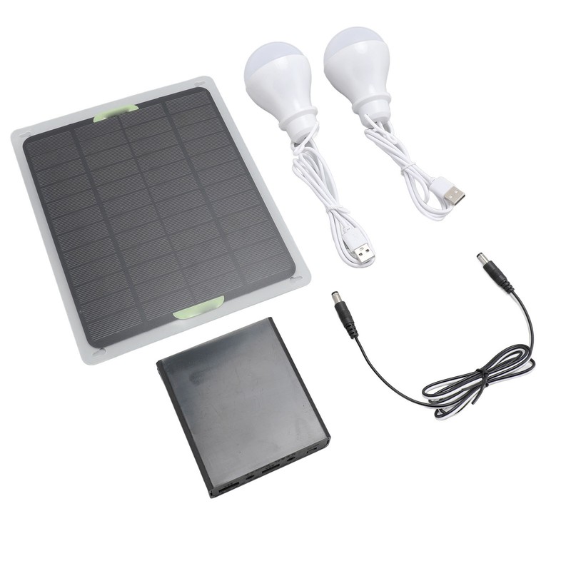 Solar Light Bulbs Outside Portable Outdoor Rechargeable LED Tent Waterproof