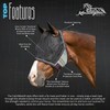Kensington UViator CatchMask Horse Protective Fly Mask with Dual Ear