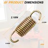 034-9080-00 Transaxle Spring, Compatible with Bad Boy Mowers 15981 ZT
