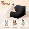 Dog Stairs for Small Dogs, High Density Foam Pet Steps,