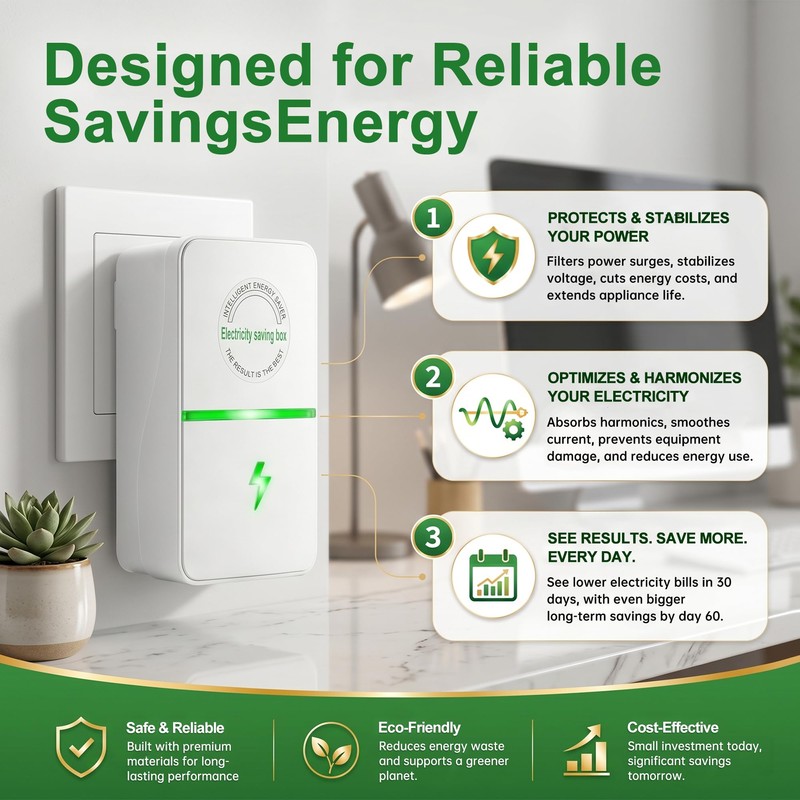 Jacqings Power Plug Pro Energy Saver Plug | Stop Watt
