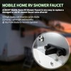 Mobile Home RV Tub Shower Center-Set Faucet, 8 inch, 2-Handle