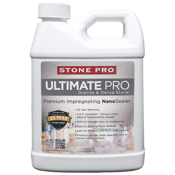 StonePro – Ultimate Pro Sealer (1 Quart – 32 Fl Oz) (for Sealing Granite, Slate, Quartzite & Dense Stone)