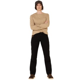 Wrangler Riggs Workwear womens Ranger Cargo Work Utility Pants, Black, 14-32 US