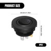 Riisoyu Pack of 4 DC 12 V 20 A Round