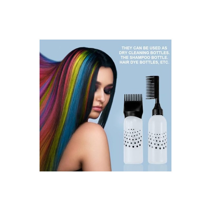 Hair Dye Applicator Kit, 4 Piece Set with Massage Brush,