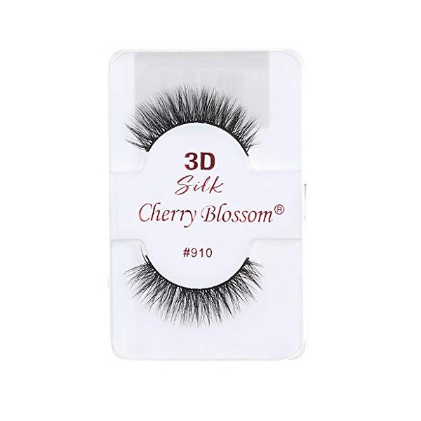 (12Pack) Cherry Blossom 3D Silk Eyelashes #910